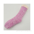 Knitted Slipper Socks Thermal Knitted Slipper Socks With Grippers Supplier